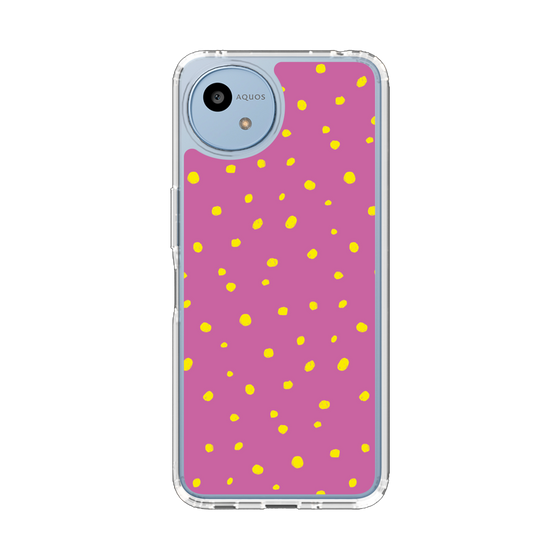 Slim Protection Case［ Drawing Dot - Pink ］
