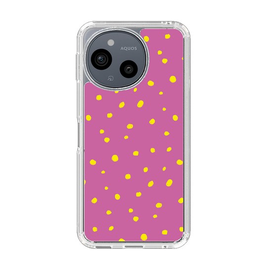 Slim Protection Case［ Drawing Dot - Pink ］