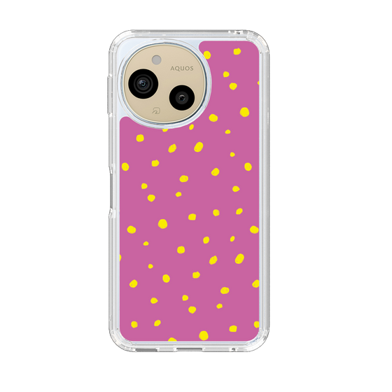 Slim Protection Case［ Drawing Dot - Pink ］