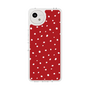 Slim Protection Case［ Drawing Dot - Red ］