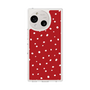 Slim Protection Case［ Drawing Dot - Red ］
