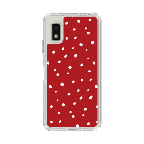 Slim Protection Case［ Drawing Dot - Red ］