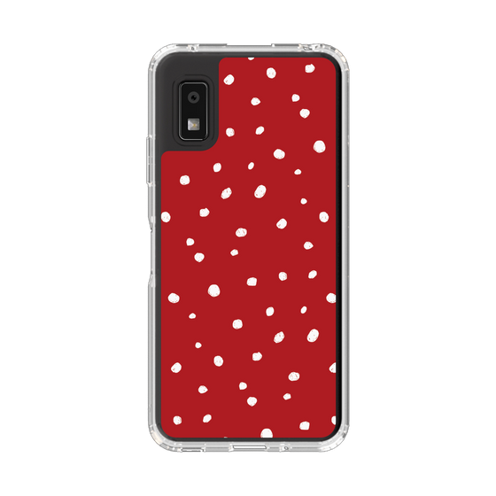 Slim Protection Case［ Drawing Dot - Red ］