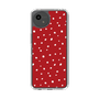 Slim Protection Case［ Drawing Dot - Red ］
