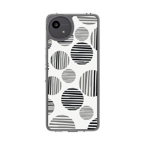 Slim Protection Case［ Nordic Dot - Black ］
