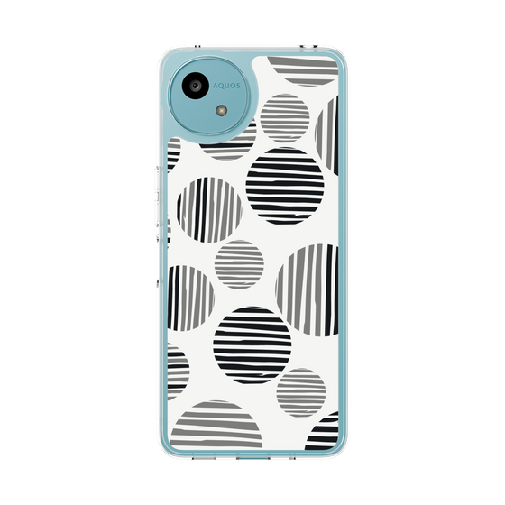 Slim Protection Case［ Nordic Dot - Black ］