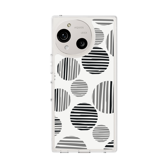 Slim Protection Case［ Nordic Dot - Black ］