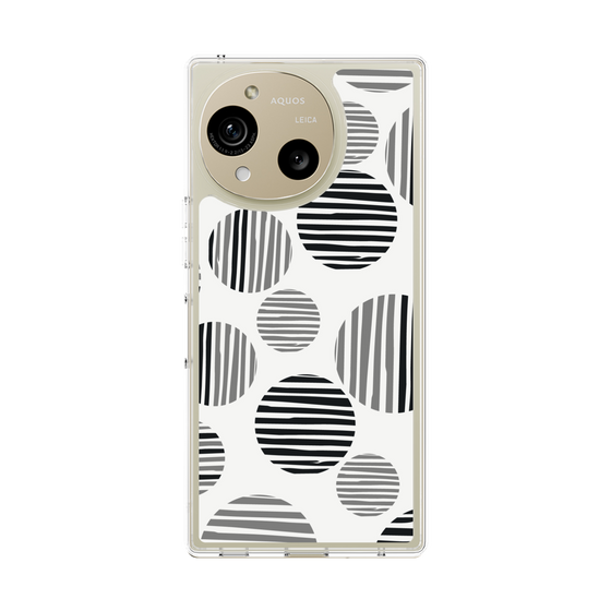 Slim Protection Case［ Nordic Dot - Black ］