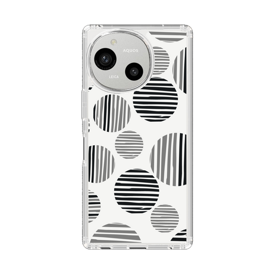 Slim Protection Case［ Nordic Dot - Black ］