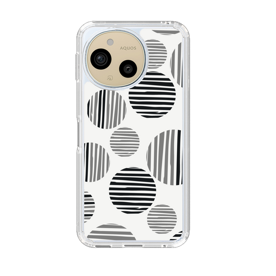 Slim Protection Case［ Nordic Dot - Black ］