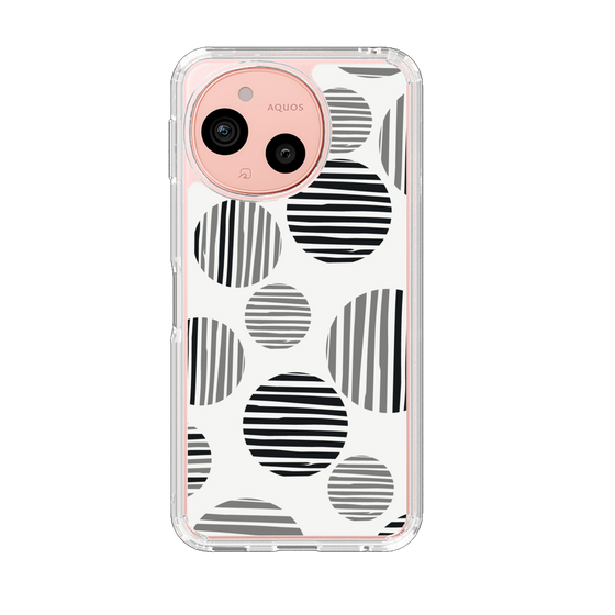 Slim Protection Case［ Nordic Dot - Black ］