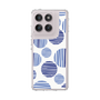 Slim Protection Case［ Nordic Dot - Blue ］
