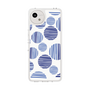 Slim Protection Case［ Nordic Dot - Blue ］