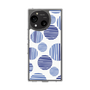 Slim Protection Case［ Nordic Dot - Blue ］