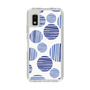 Slim Protection Case［ Nordic Dot - Blue ］