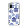 Slim Protection Case［ Nordic Dot - Blue ］
