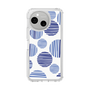 Slim Protection Case［ Nordic Dot - Blue ］