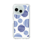 Slim Protection Case［ Nordic Dot - Blue ］