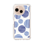 Slim Protection Case［ Nordic Dot - Blue ］