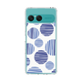 Slim Protection Case［ Nordic Dot - Blue ］