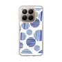 Slim Protection Case［ Nordic Dot - Blue ］