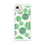 Slim Protection Case［ Nordic Dot - Green ］