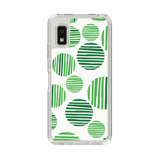 Slim Protection Case［ Nordic Dot - Green ］