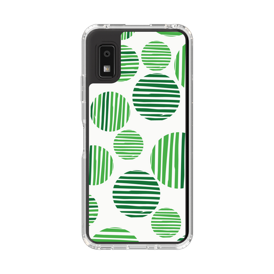 Slim Protection Case［ Nordic Dot - Green ］