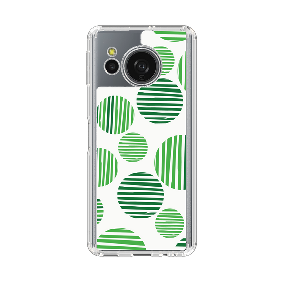 Slim Protection Case［ Nordic Dot - Green ］