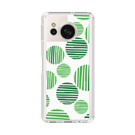 Slim Protection Case［ Nordic Dot - Green ］