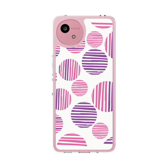 Slim Protection Case［ Nordic Dot - Pink ］