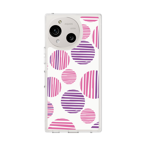 Slim Protection Case［ Nordic Dot - Pink ］