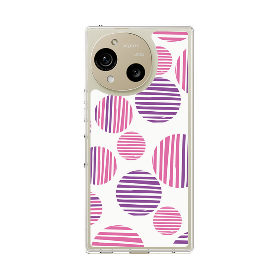 Slim Protection Case［ Nordic Dot - Pink ］
