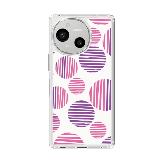 Slim Protection Case［ Nordic Dot - Pink ］