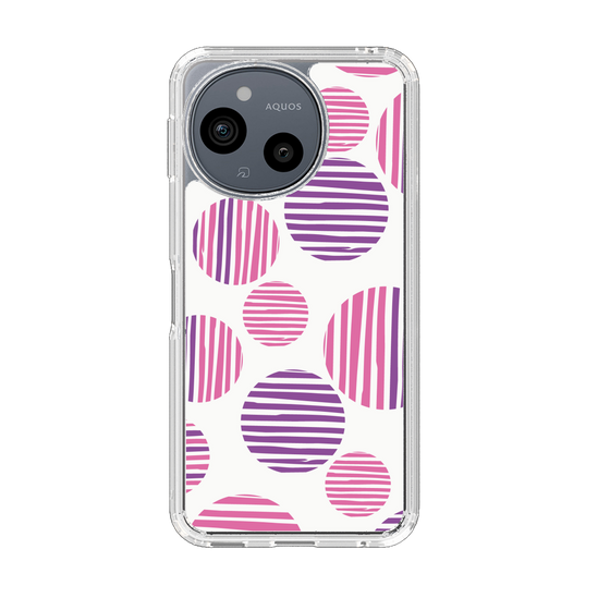 Slim Protection Case［ Nordic Dot - Pink ］
