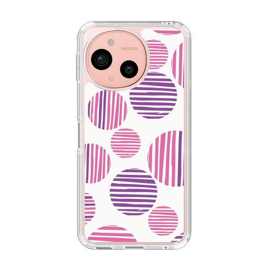 Slim Protection Case［ Nordic Dot - Pink ］