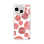 Slim Protection Case［ Nordic Dot - Red ］