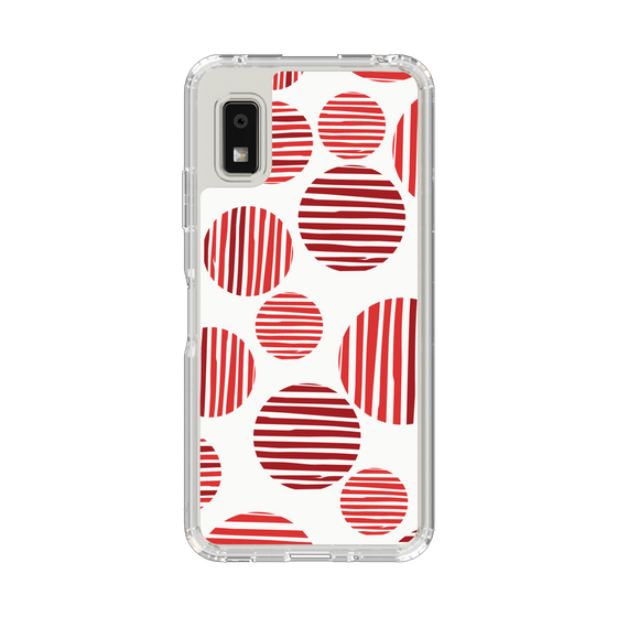 Slim Protection Case［ Nordic Dot - Red ］
