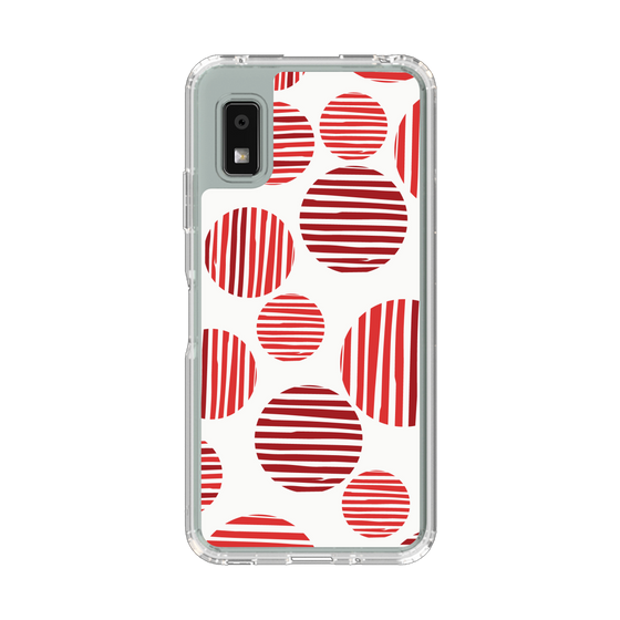 Slim Protection Case［ Nordic Dot - Red ］