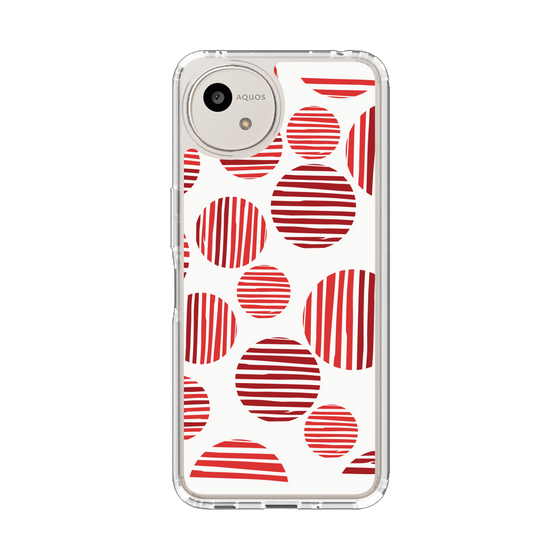 Slim Protection Case［ Nordic Dot - Red ］