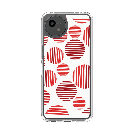Slim Protection Case［ Nordic Dot - Red ］
