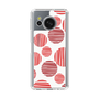 Slim Protection Case［ Nordic Dot - Red ］