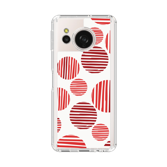 Slim Protection Case［ Nordic Dot - Red ］