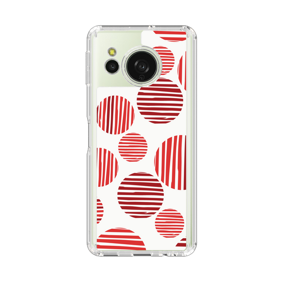 Slim Protection Case［ Nordic Dot - Red ］