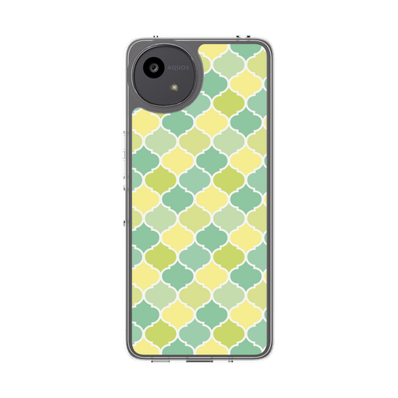 Slim Protection Case［ Moroccan1 color - Green ］