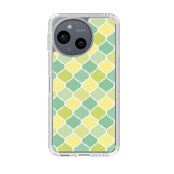 Slim Protection Case［ Moroccan1 color - Green ］