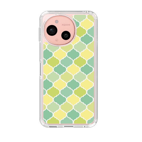 Slim Protection Case［ Moroccan1 color - Green ］