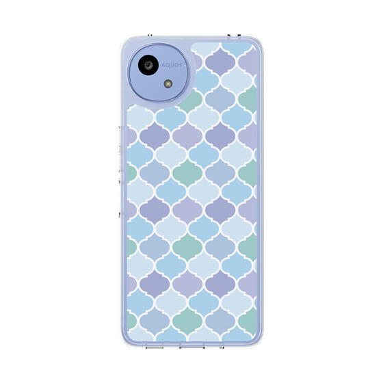 Slim Protection Case［ Moroccan1 color - Blue ］