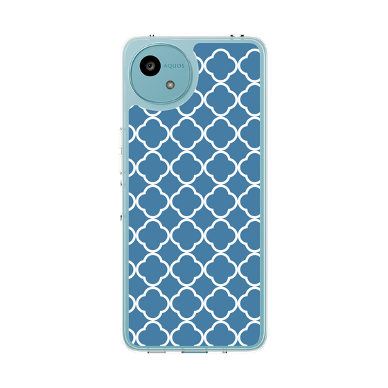 Slim Protection Case［ Moroccan2 - Blue ］
