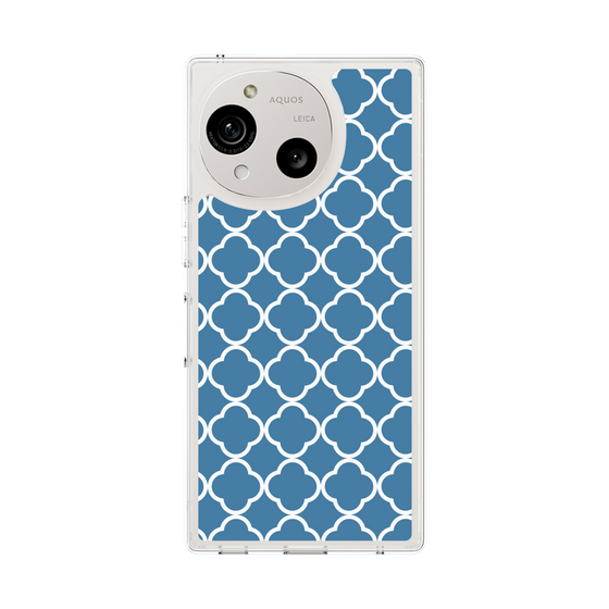 Slim Protection Case［ Moroccan2 - Blue ］